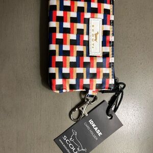 Scout Multicolor Geometric Key & Card Holder